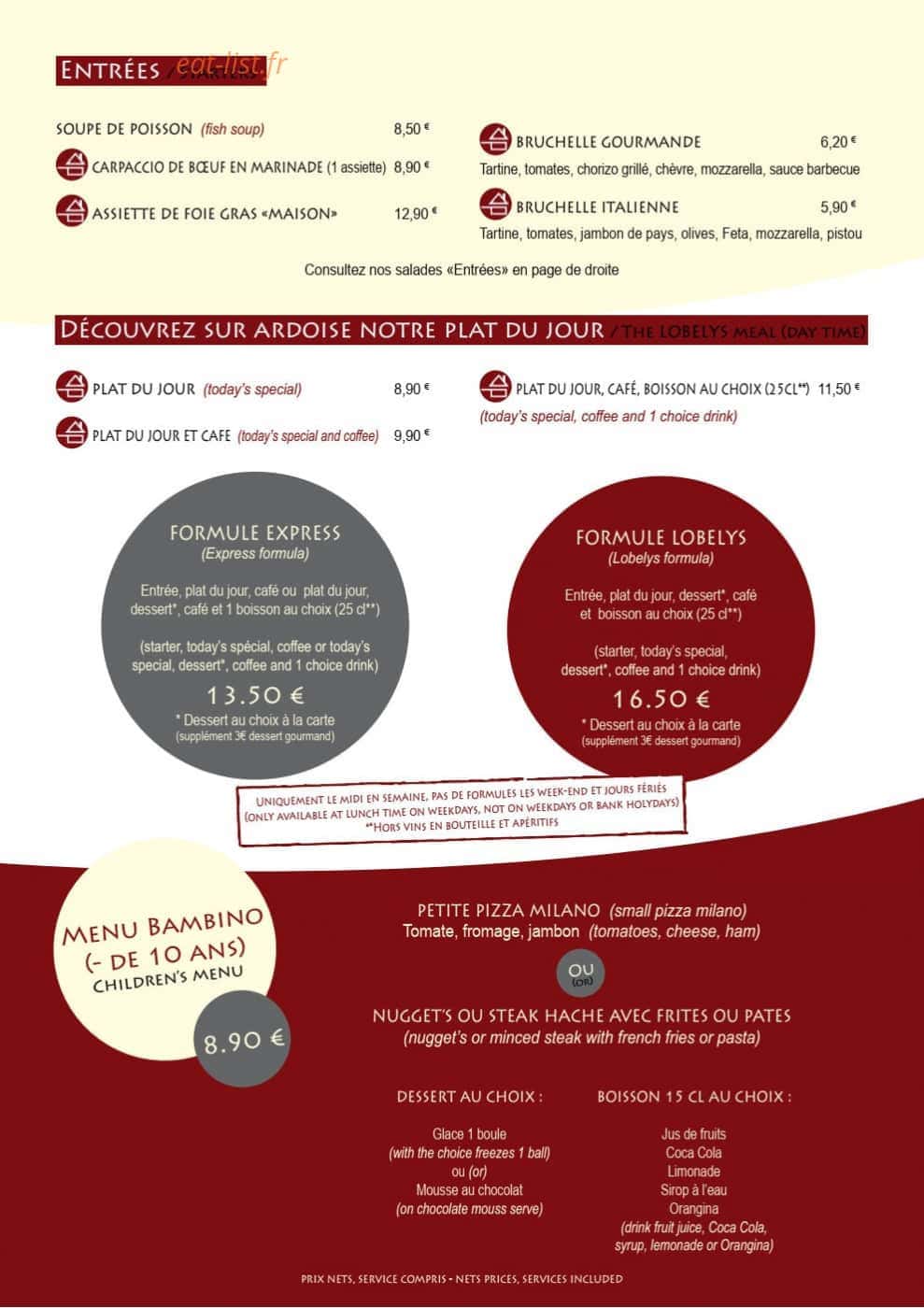 Lobelys — carte page 2