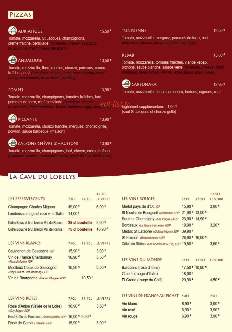 Lobelys — carte page 4