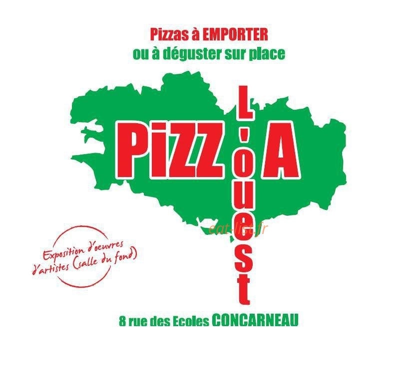 Pizz'a l'Ouest — carte page 1