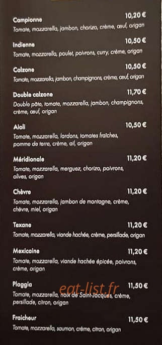 Pizza fab — carte page 3