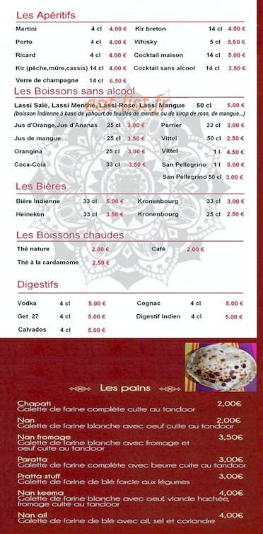 Taj mahal — carte page 2
