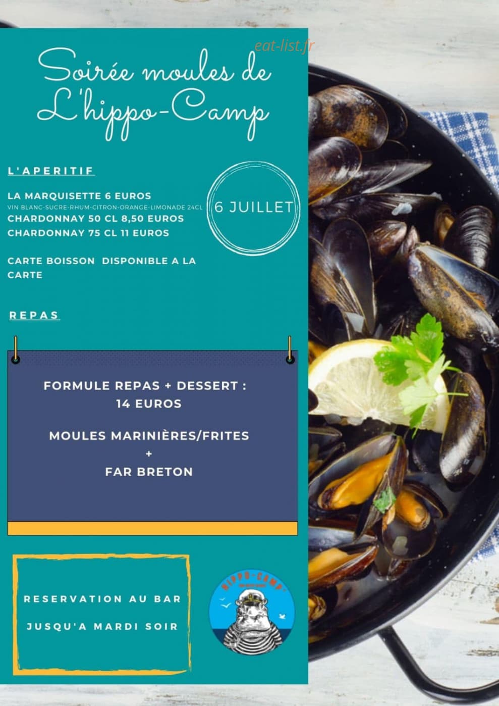 Hippo Camp — carte page 1