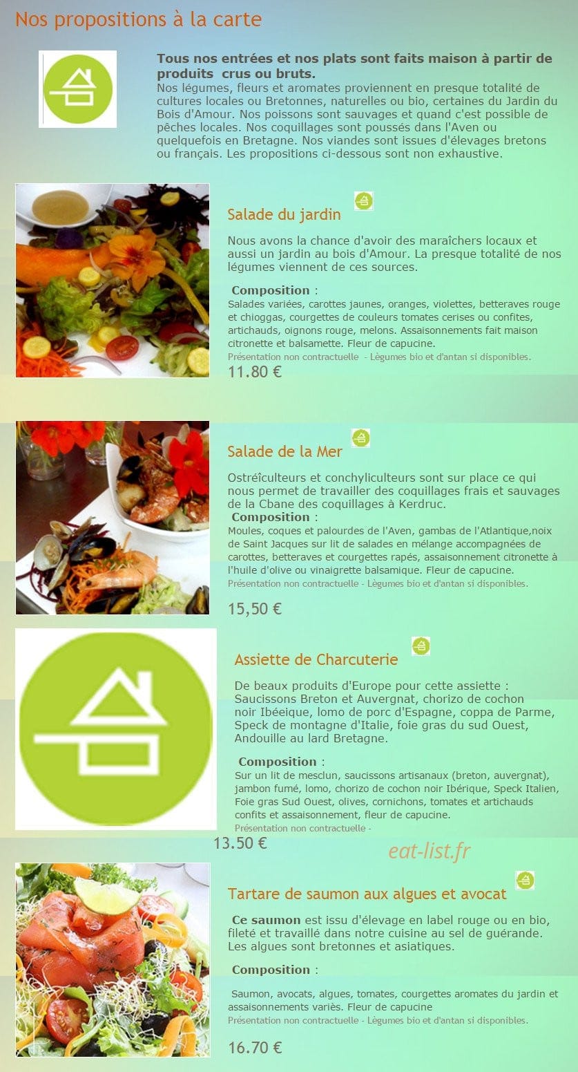 Chez Matty et Matto — carte page 1