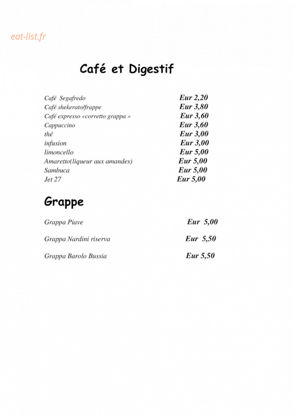 La Campagna — carte page 6