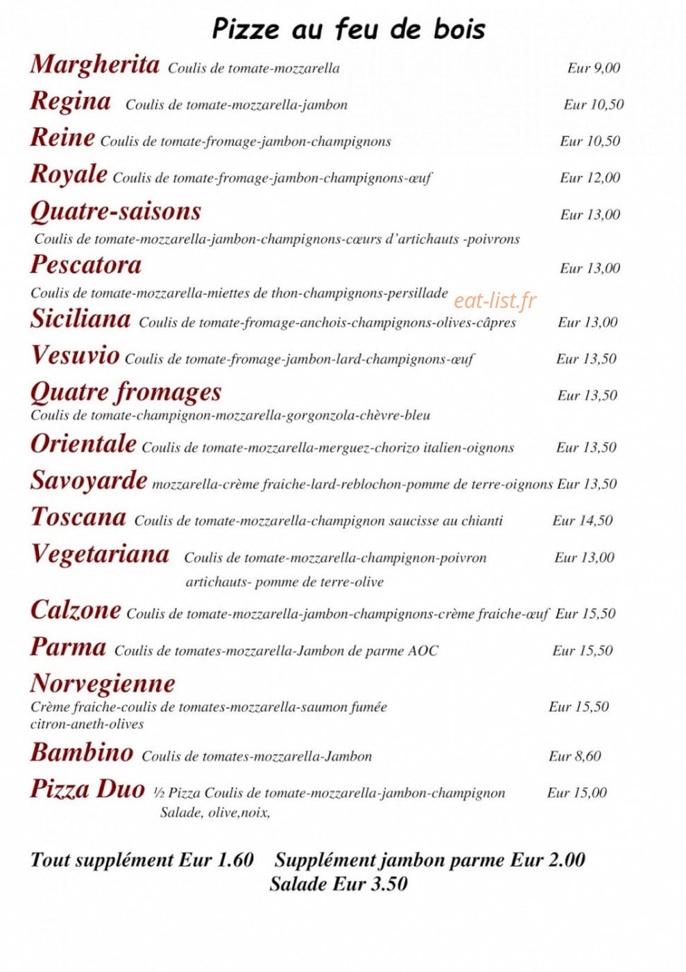 La Campagna — carte page 4