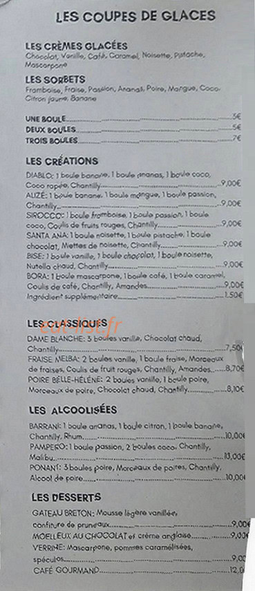 Copacabana — carte page 3