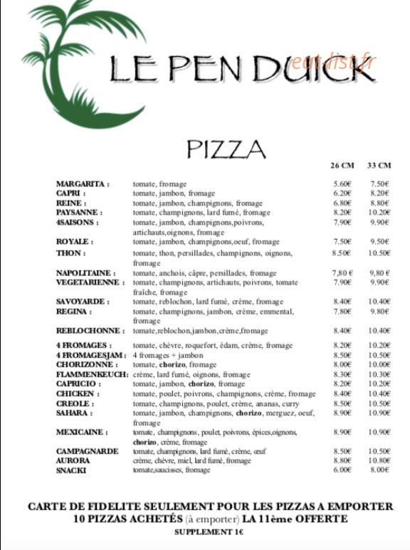 Le Pen Duick — carte page 1