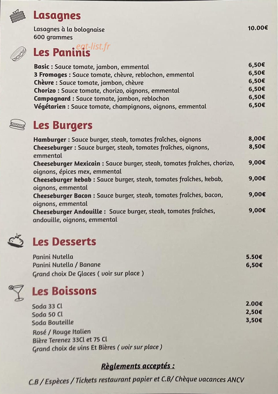 Le Stromboli — carte page 4