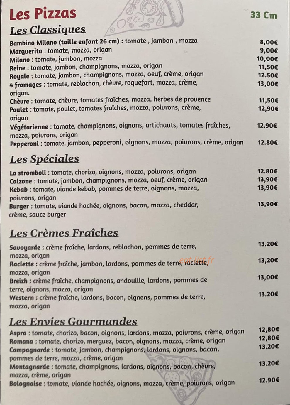 Le Stromboli — carte page 2