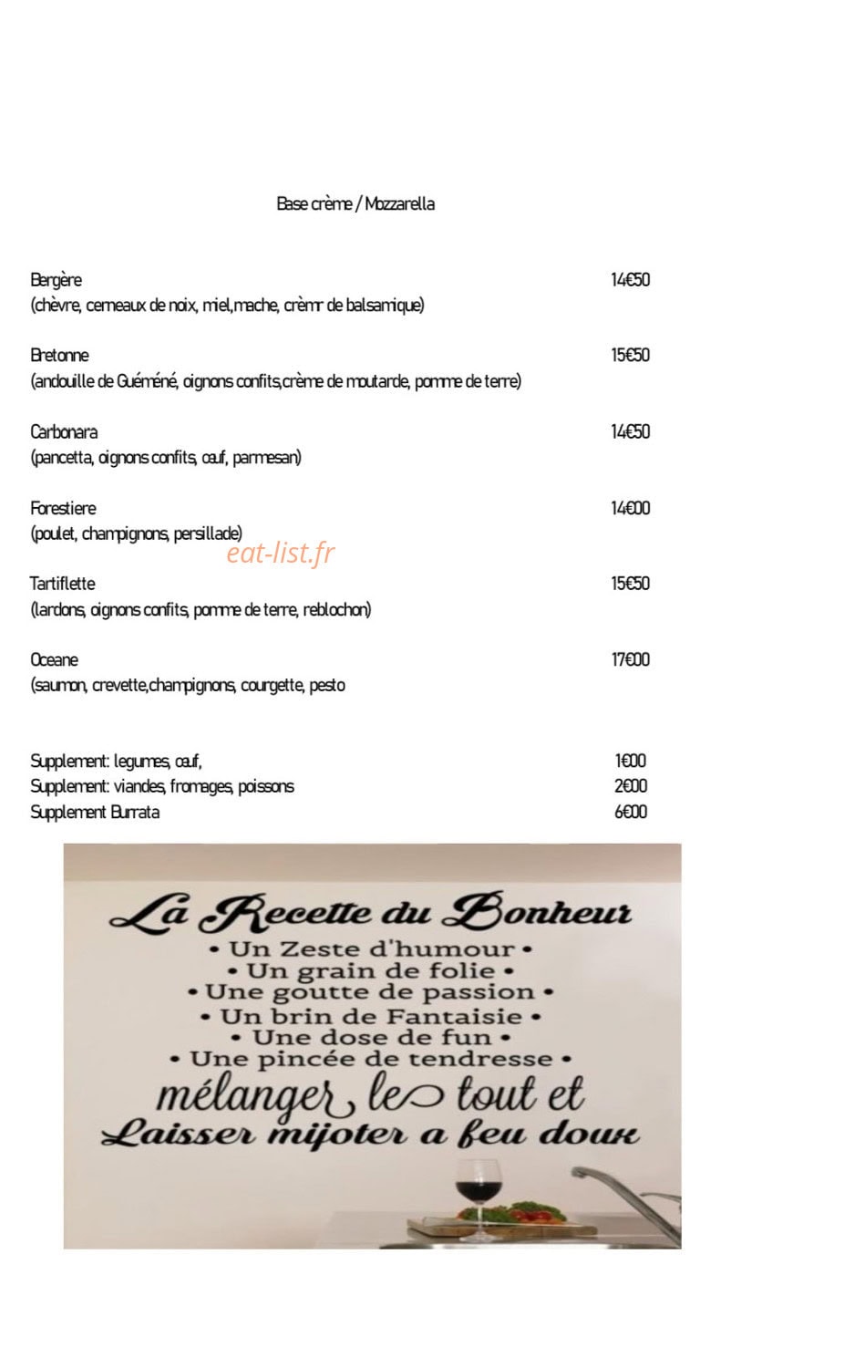 Carpe Diem — carte page 3