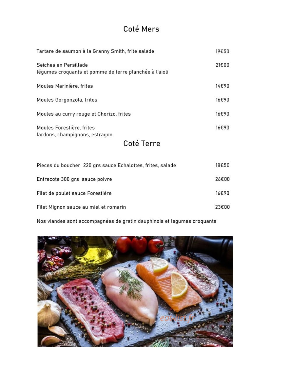 Carpe Diem — carte page 1