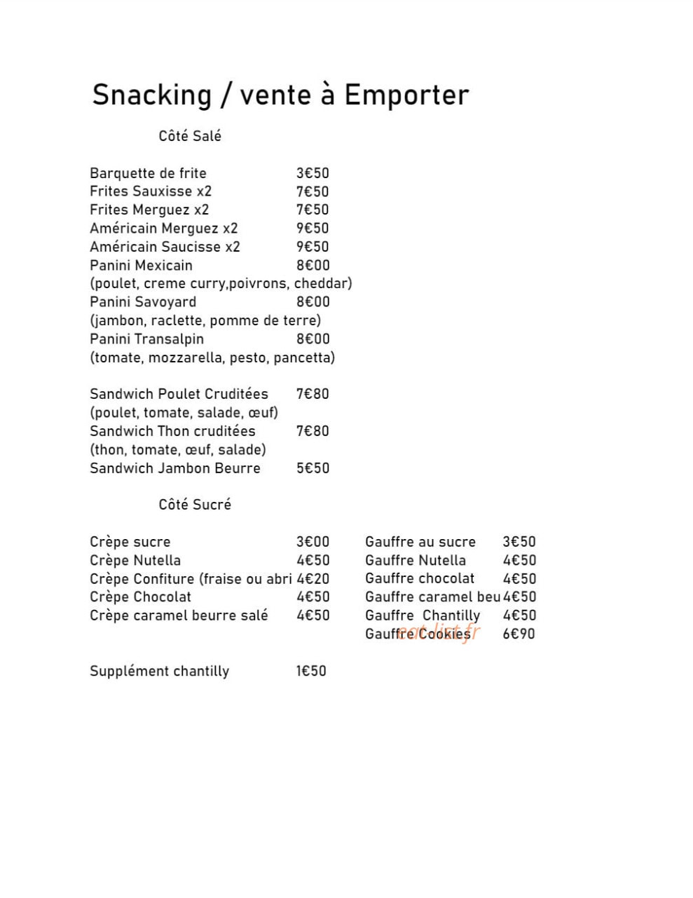 Carpe Diem — carte page 4