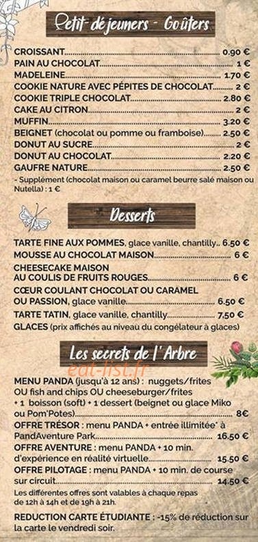 L'Arbre au Trésor — carte page 4