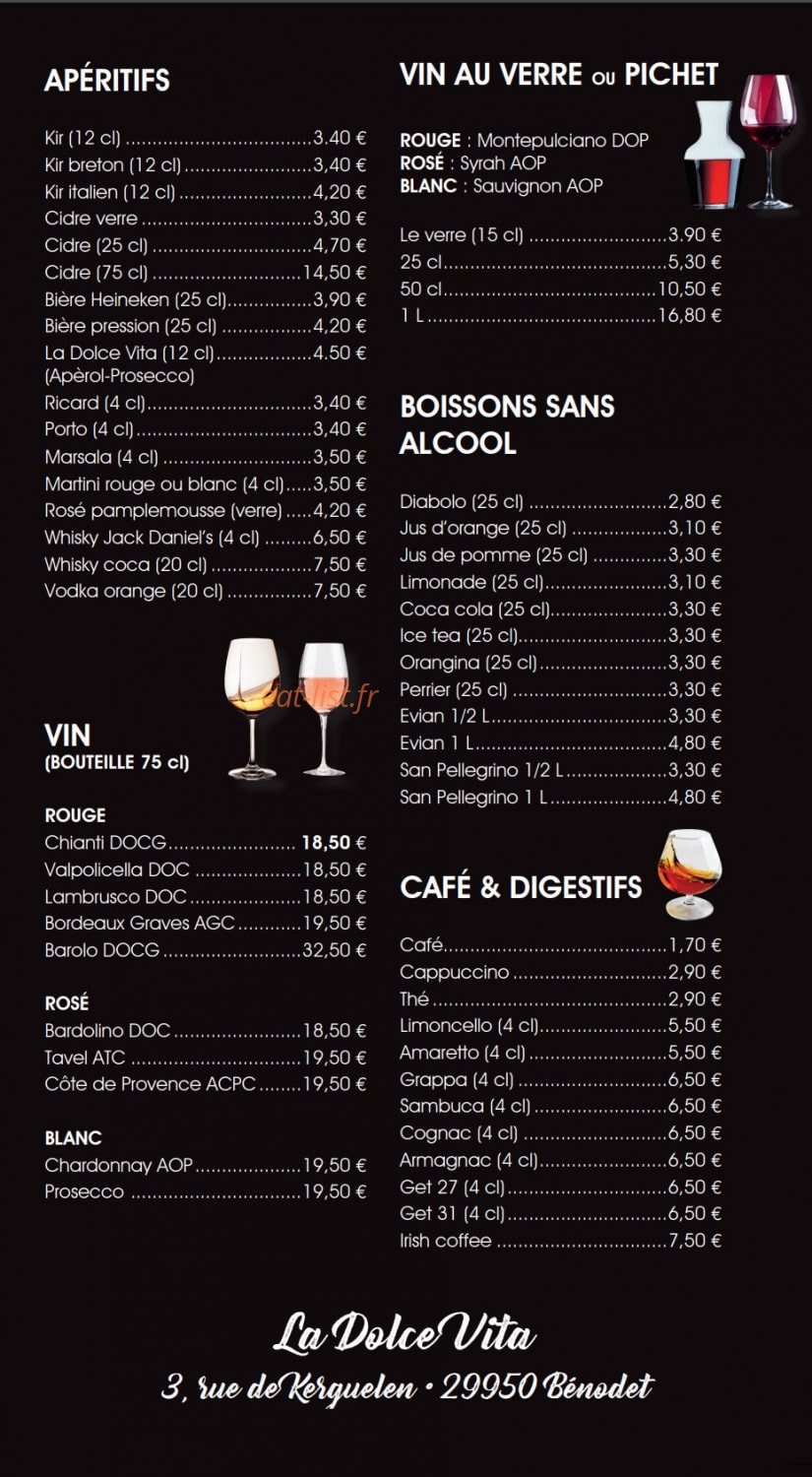 La dolce vita — carte page 6