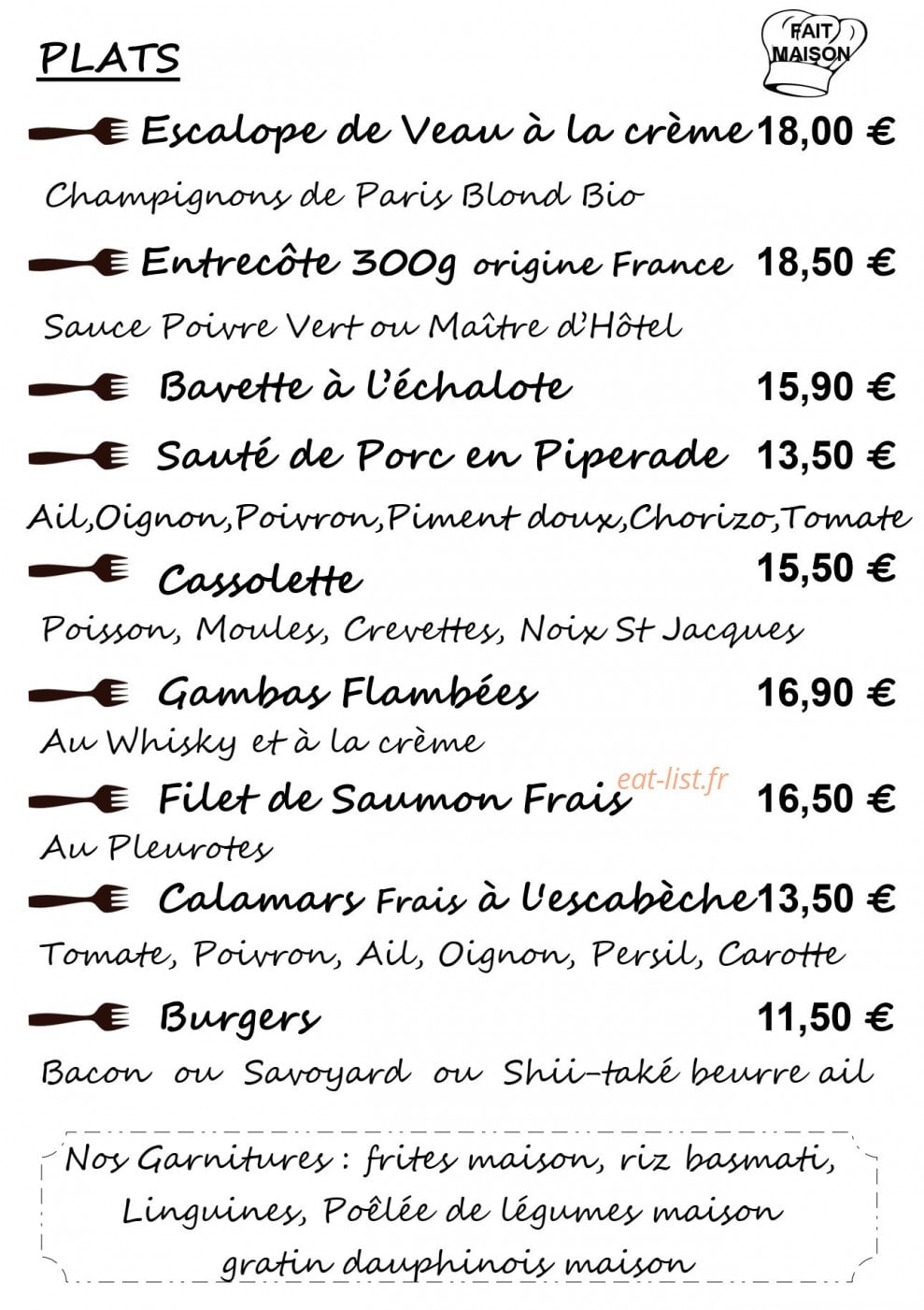 Le teven — carte page 2