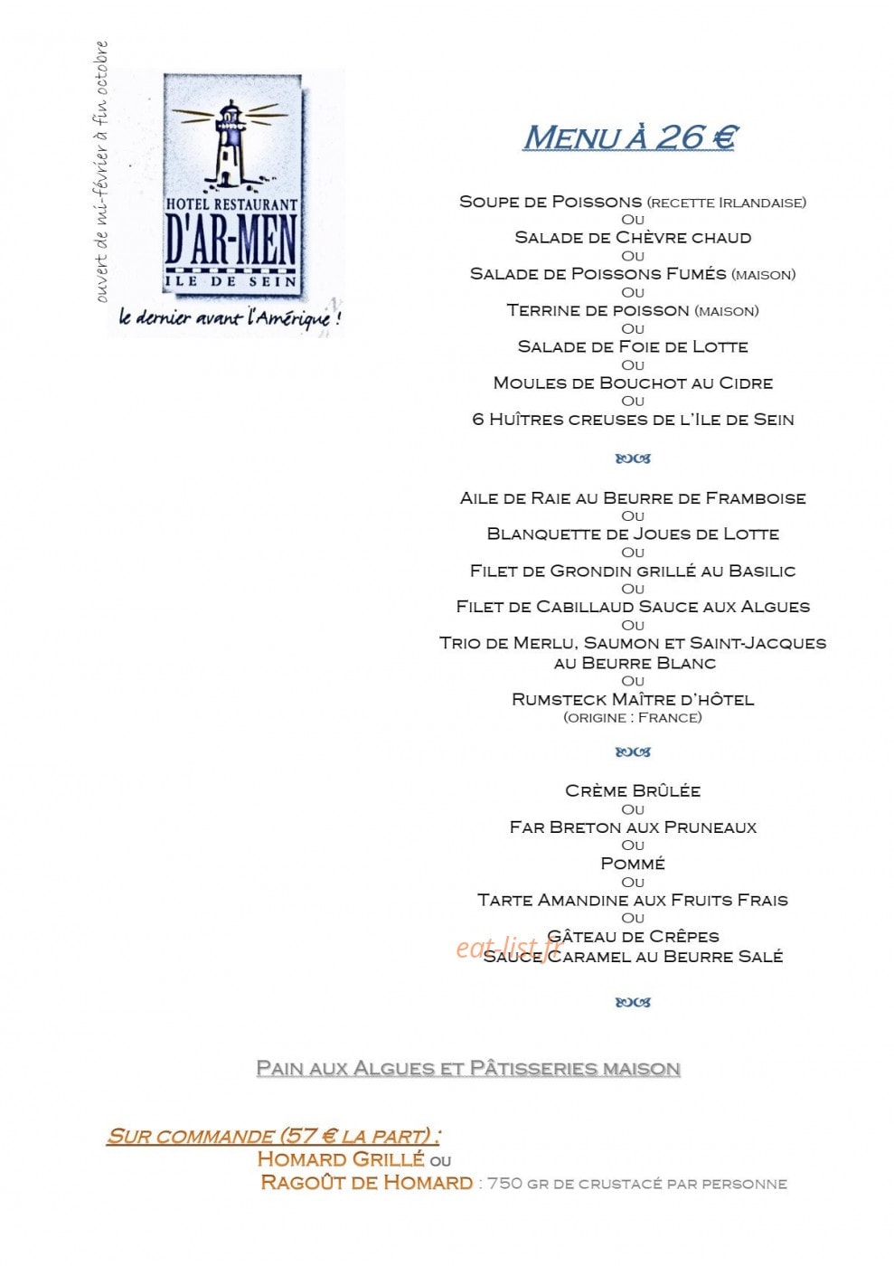 Ar Men — carte page 1