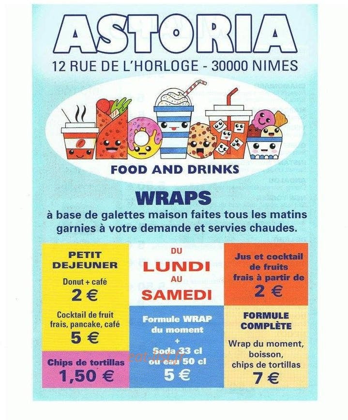 Astoria — carte page 1