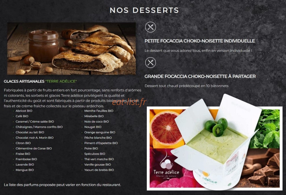 Basilic & Co — carte page 5