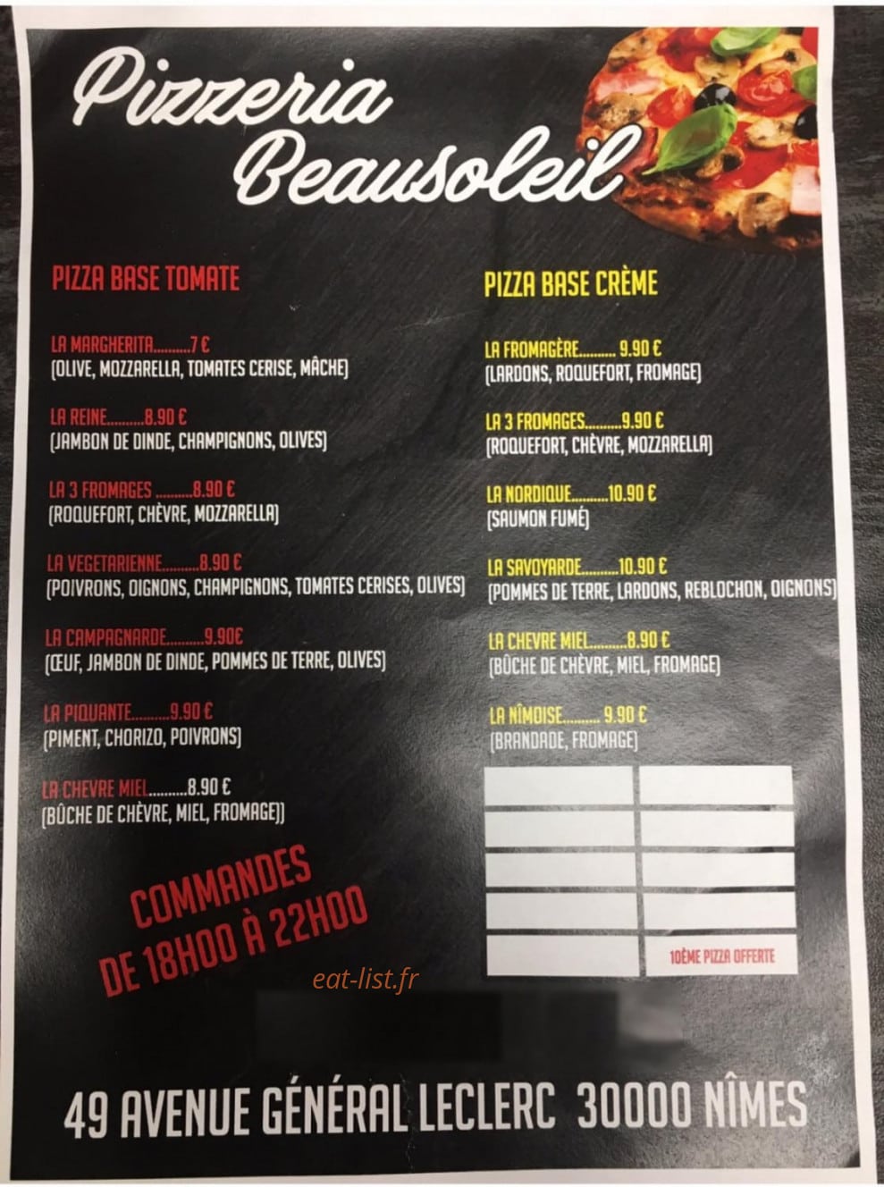 Beausoleil — carte page 1