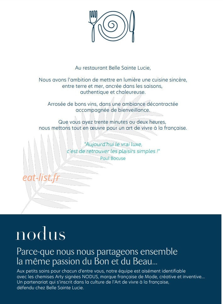 Belle Sainte Lucie — carte page 8