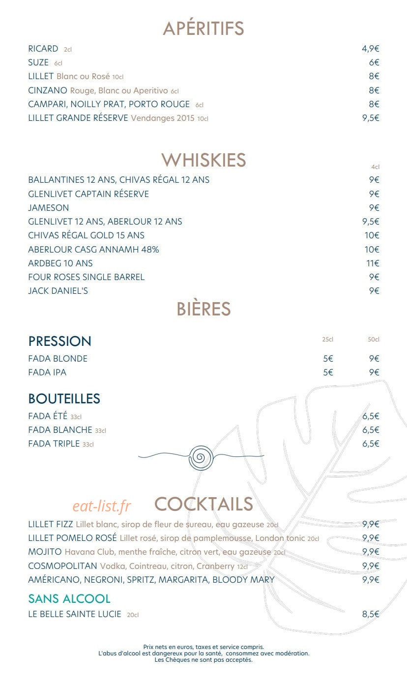 Belle Sainte Lucie — carte page 5