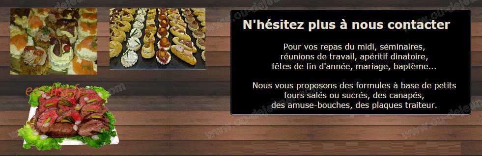 Boulangerie Bouzanquet — carte page 3