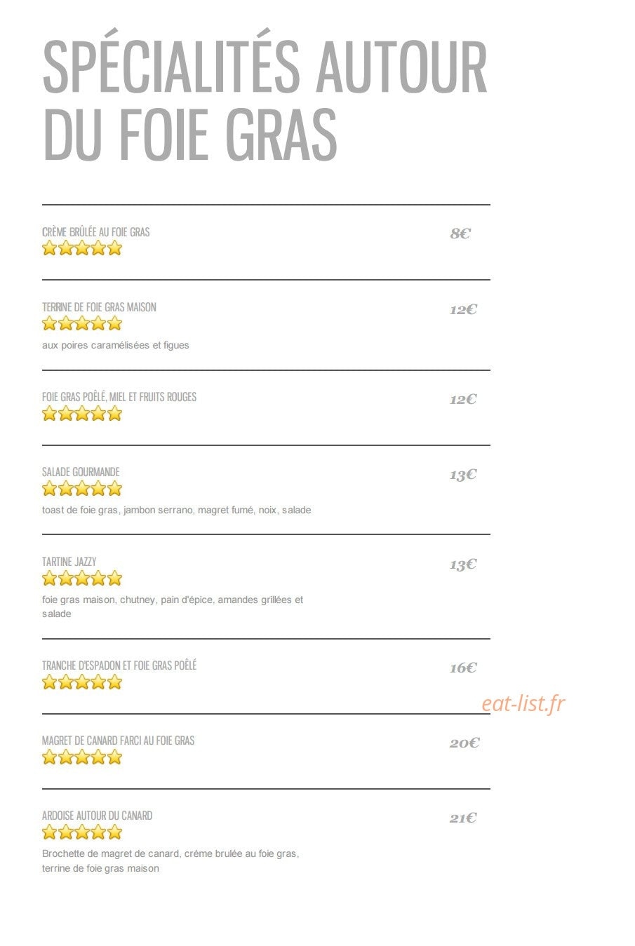Carré Jazz — carte page 4