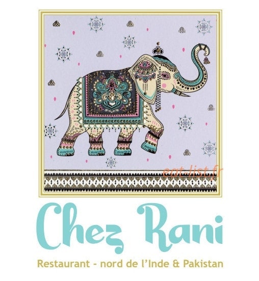 Chez Rani — carte page 1