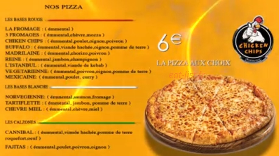 Chicken Chips — carte page 3