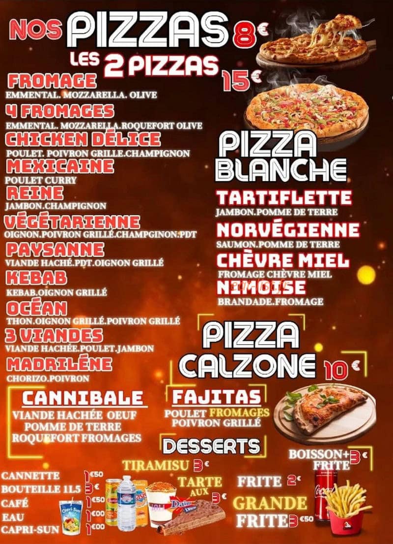 Chicken Delice — carte page 5