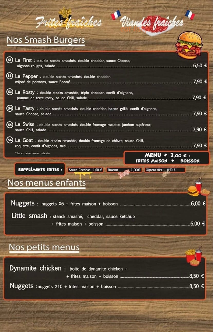 Choose N Chill — carte page 2
