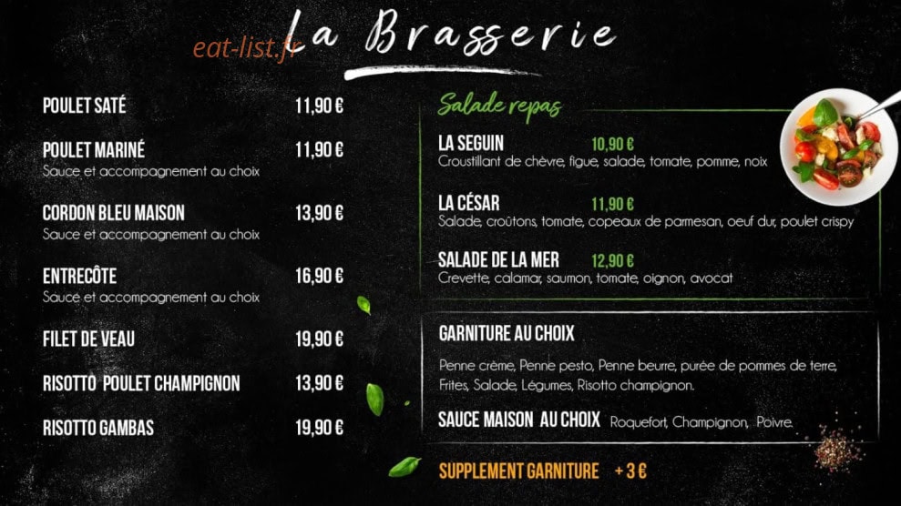 French touch — carte page 5