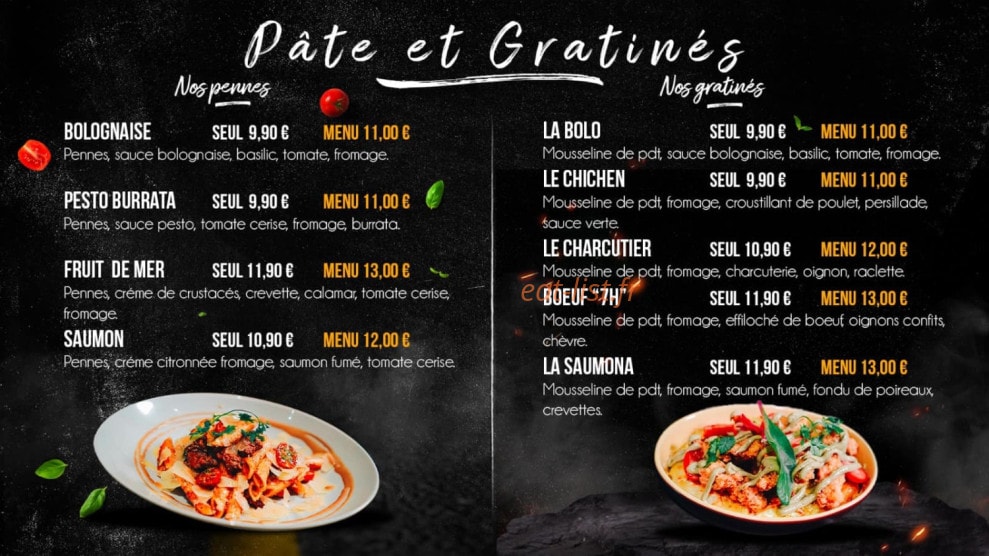 French touch — carte page 6