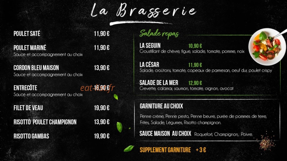 French touch — carte page 3
