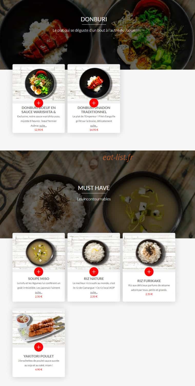 Go'suchi — carte page 4