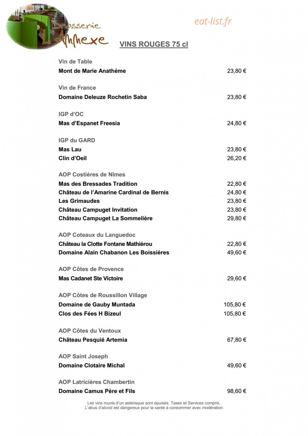 L'Annexe — carte page 4