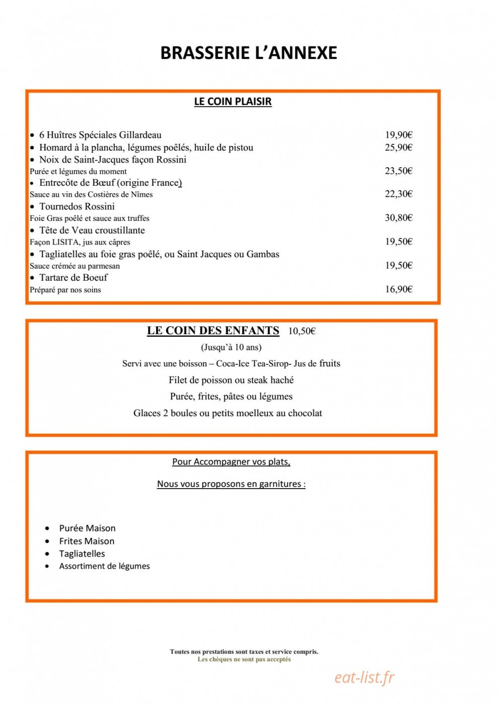 L'Annexe — carte page 2