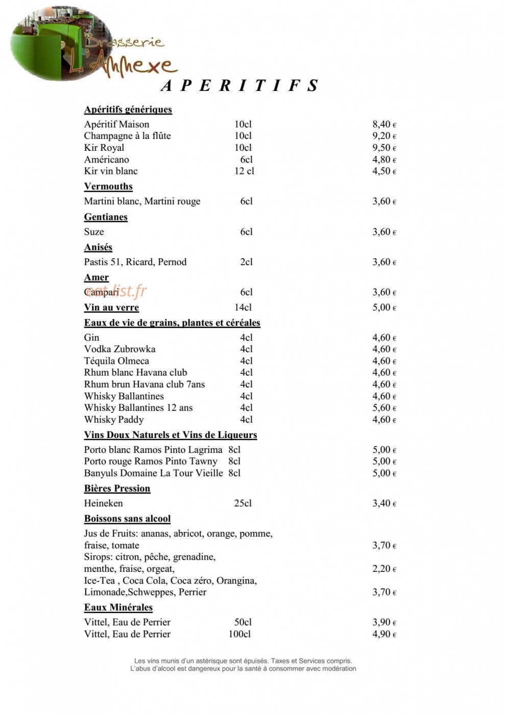 L'Annexe — carte page 8