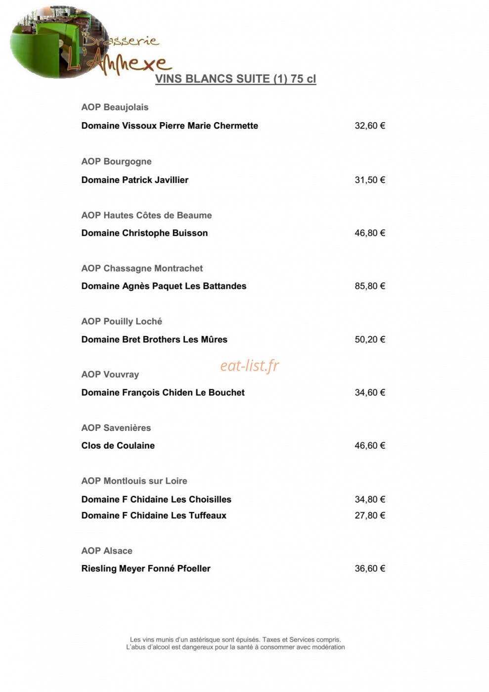 L'Annexe — carte page 6
