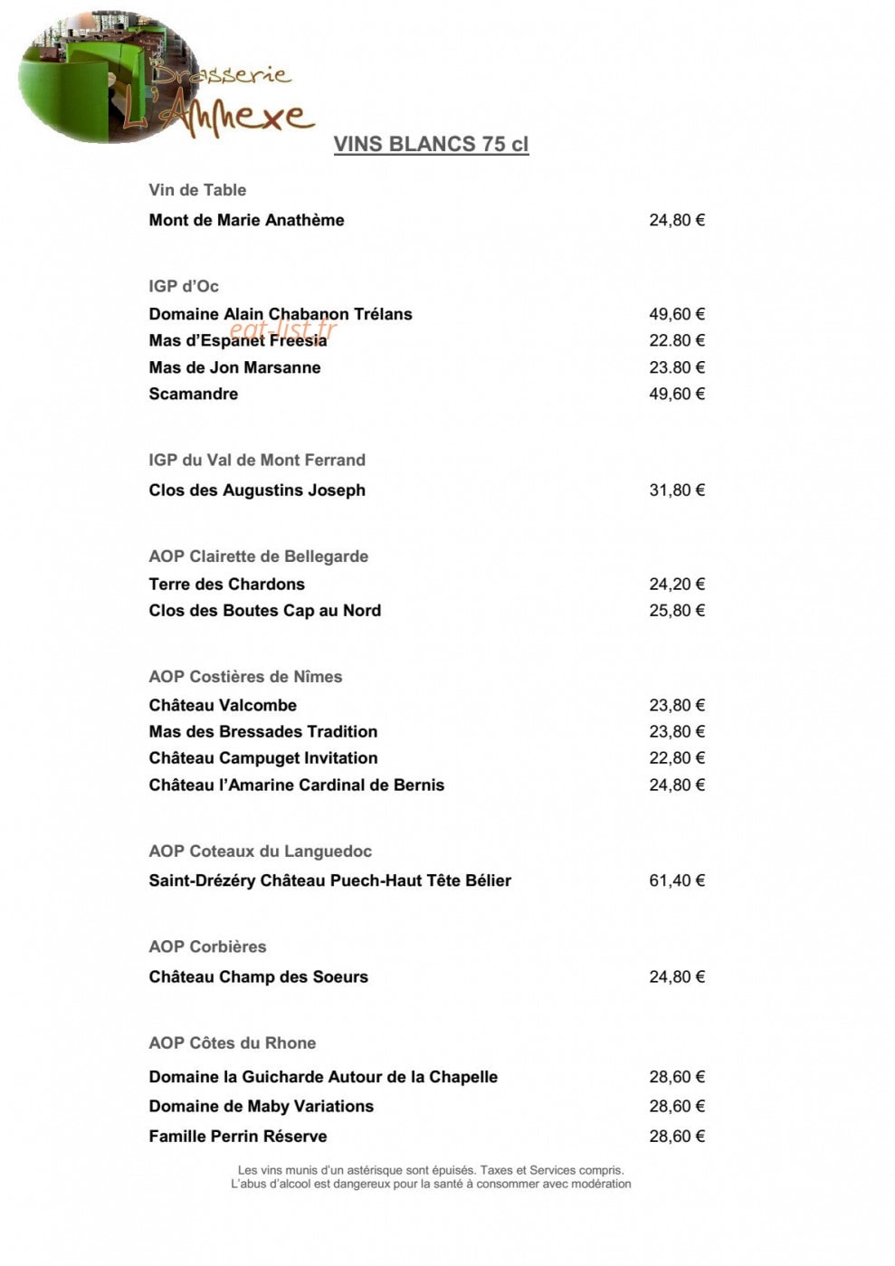 L'Annexe — carte page 5