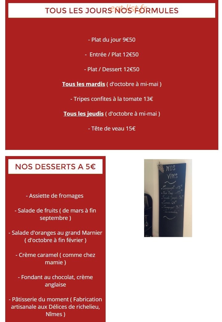 L'Art des Choix — carte page 2