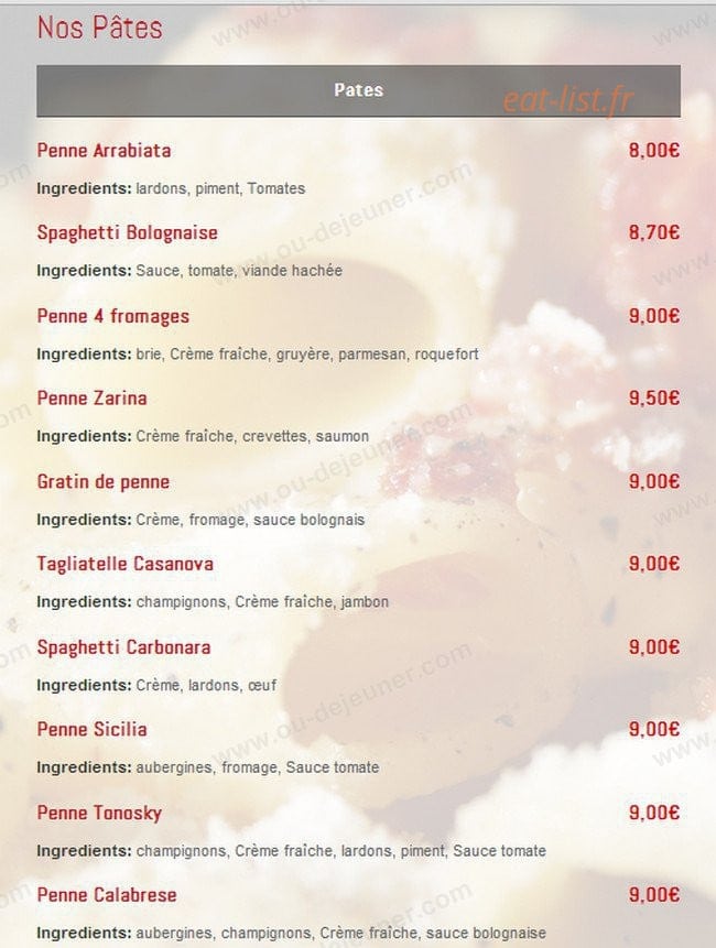 L'Elephant — carte page 3