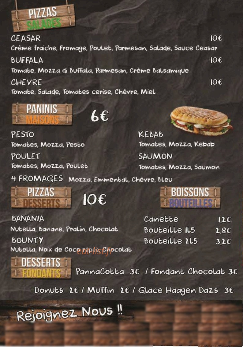 L'Olive Noire — carte page 4