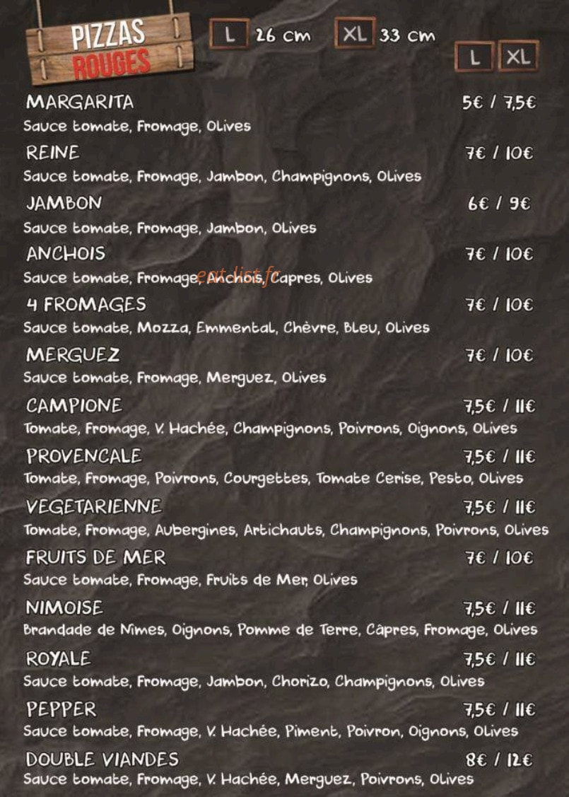 L'Olive Noire — carte page 2