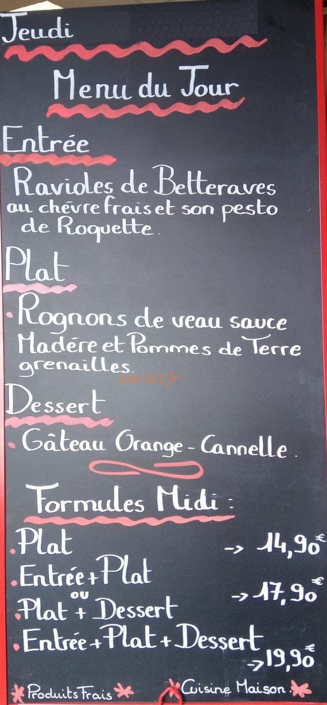 La Boqueria — carte page 1