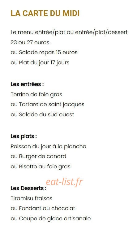 La Cour des Marchands — carte page 1