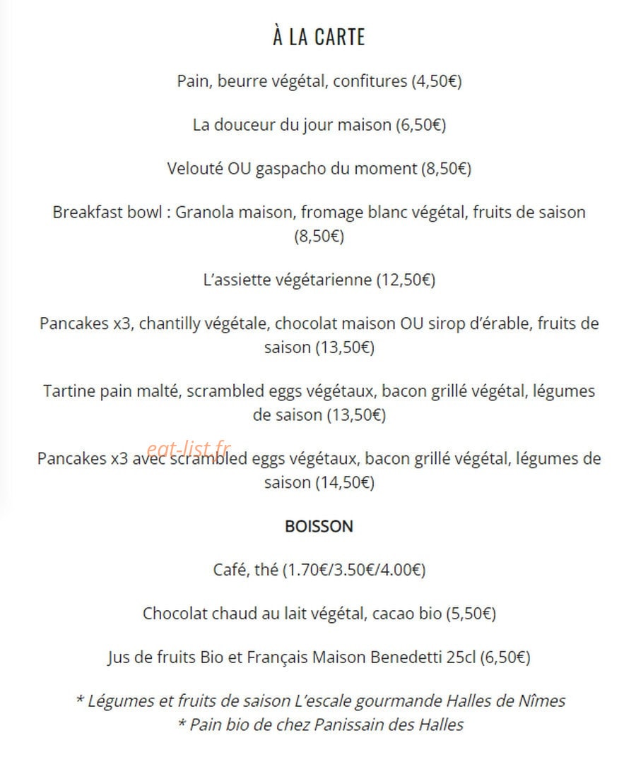 La Fabrik — carte page 2