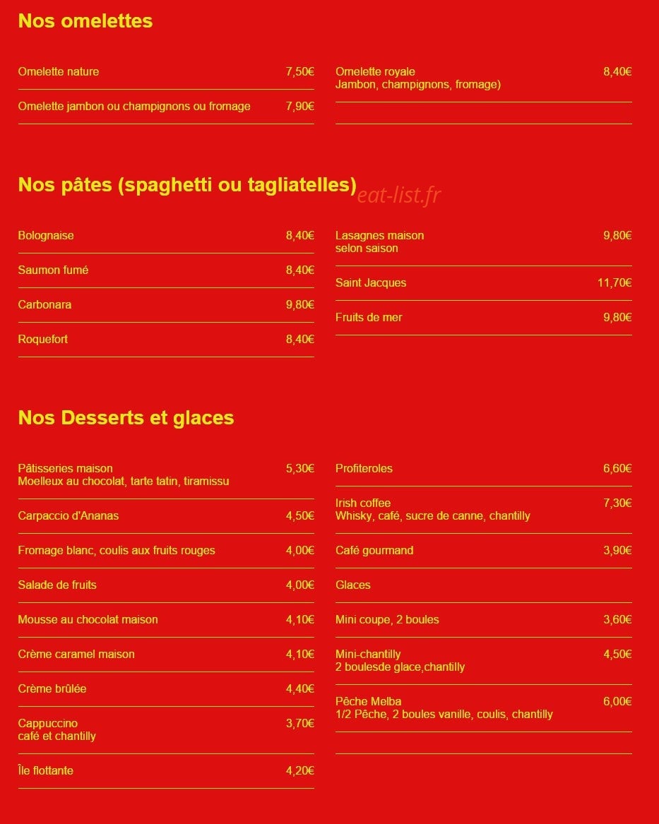 La Tosca — carte page 3