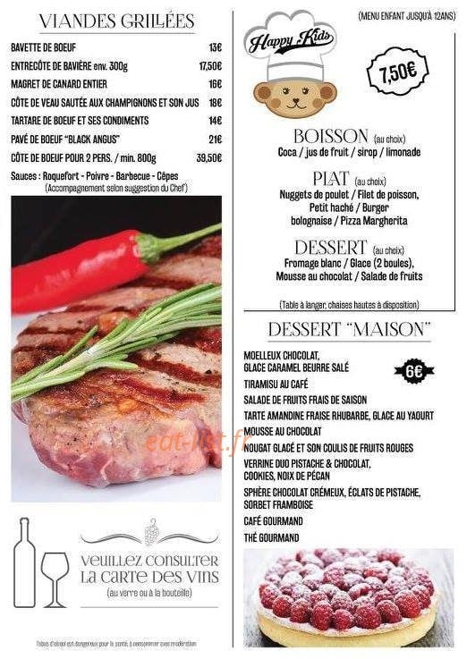 Le Babbo — carte page 3