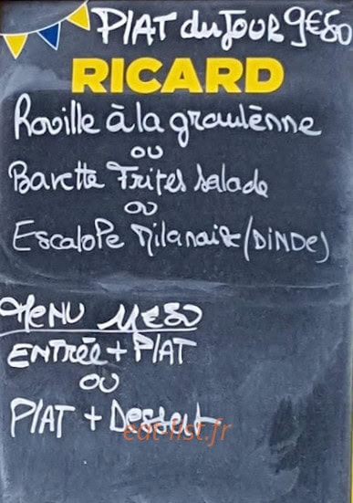 Le Latino — carte page 1